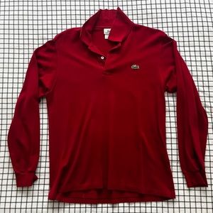 Lacoste Long Sleeve Polo